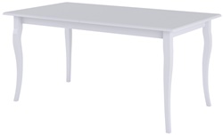 Большой белый обеденный стол STM-74246